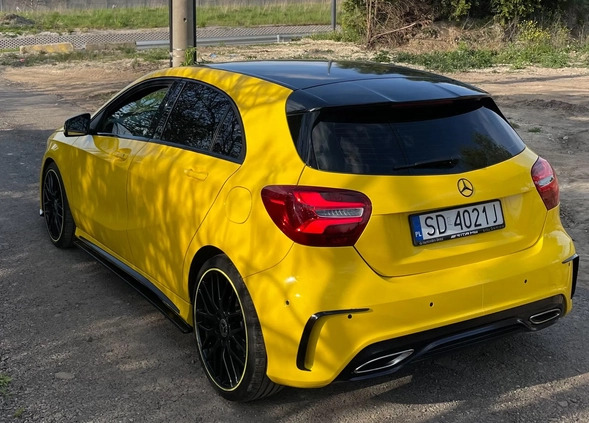 Mercedes-Benz Klasa A cena 85000 przebieg: 88100, rok produkcji 2017 z Zagórz małe 191